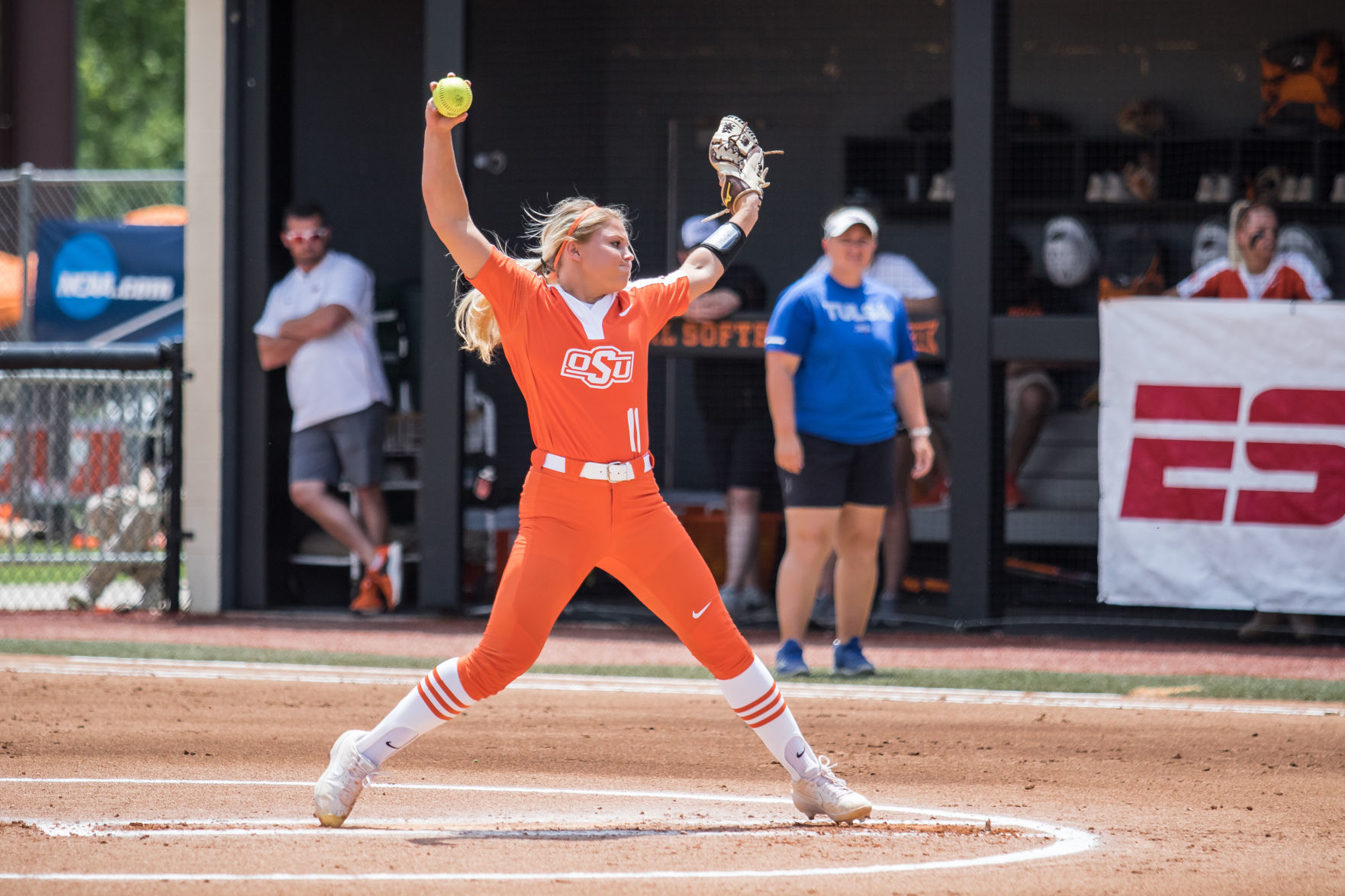 Tulsa vs Oklahoma State regional softball
